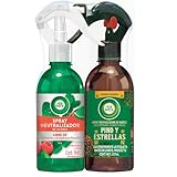 Air Wick® Spray Neutralizador De Olores, Aroma Pino & Frambuesa y Limón, 2 Pack de 237 ml c/u