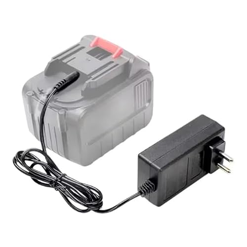 Carregador Bivolt 21V para Parafusadeira e Ferramentas Elétricas - Fonte de Alimentação Rápida, Carregamento Estável e Seguro para Baterias de Lítio, Ideal para Parafusadeira e Furadeira