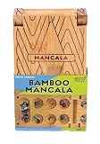 Project Genius Bamboo Travel Mancala, Brown