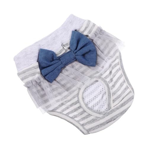 Happyyami Comfortable Female Dog Diapers Washable Dog Period Panties for Dogs Soft Material with Lining Protects Floors from Stains Adorable Design for Pet