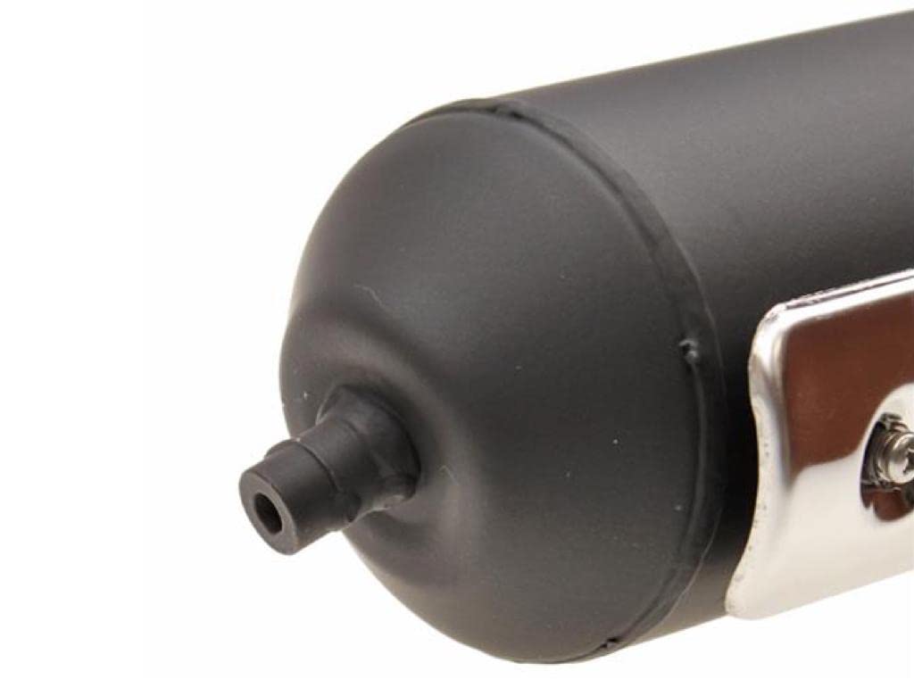 Offener Auspuff passend für Yamaha Slider EW50, MBK Stunt 50 SA09, MBK Booster, Yamaha BWs – Auspuffanlage für stehenden Minarelli 50ccm – Originaloptik