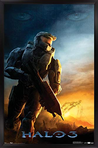 Trends International Halo 3 - Awakening Wall Poster, 22.375" X 34", Black Framed Version #TOP4