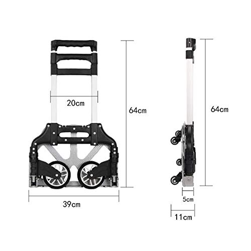 Carrito plegable de aleación de aluminio multiuso miniatura 2