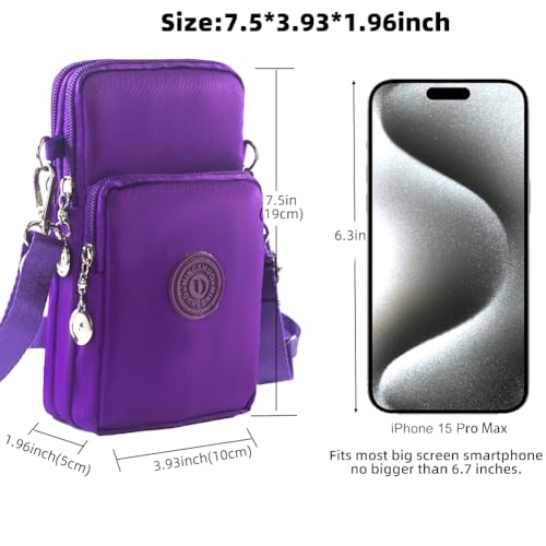 Image of JANKS Small Crossbody Bags for Women Mini Cell Phone Purses Handbag Shoulder Bag