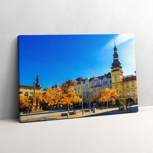 Image sur Toile 60x40cm Place Masaryk Décoration Murale Peinte pour Salon