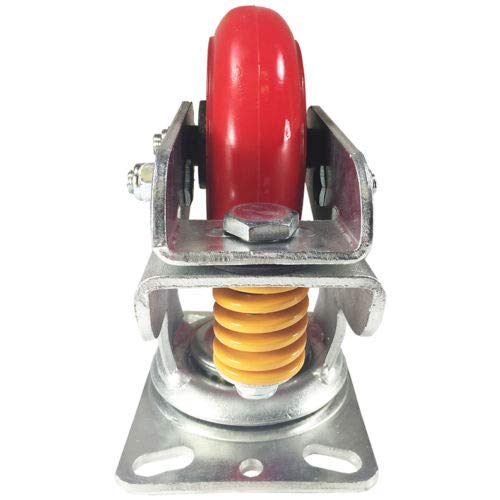 Caster 6" x 2" Shock Absorbing Caster Swivel (1 pc)