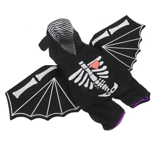 Disfraz para perro Halloween Murciélago 51x41cm miniatura 1
