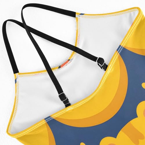 Bear Girls One-Piece Swimsuit Beach Bathing Suit4