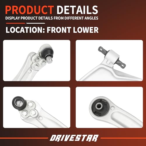 DRIVESTAR K620897 K620898 Front Lower Control Arm & Ball Joints, 2PCS by DRIVESTAR - Used condition - Image 2