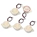 Aexit 5 Pcs Security & Surveillance DC 3-24V Mounting Hole Electronic Tone Buzzer Alarm Horns & Sirens Sound 90dB