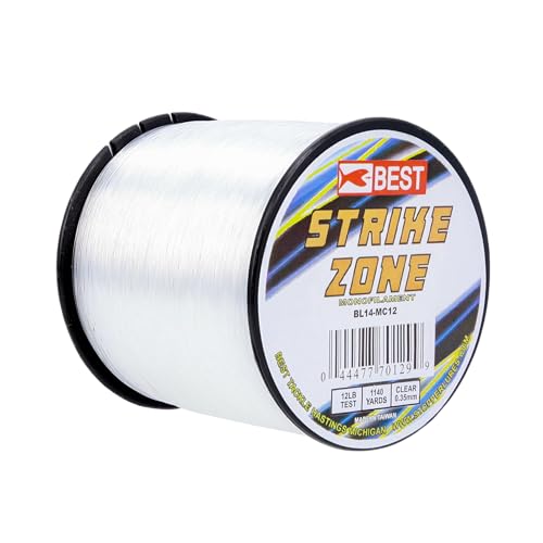 K&E Stopper Lures Test-Monoschnur 5,4 kg Transparent