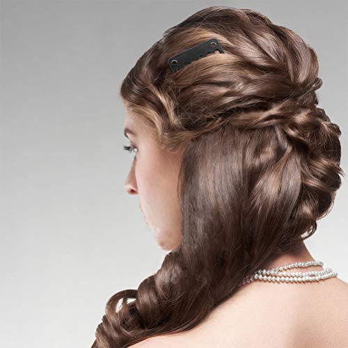 FRCOLOR Peruca de Cabelo Pentes Pentes De Plástico Clips 7 Dentes Grampos de Cabelo para Perucas Ace
