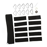 Pièces de rechange pour trampoline : ces boucles fonctionnent , pour serrer tapis de trampoline, peuvent supporter des activités de plein air à haute résistance, anneaux de trampoline remplaçables