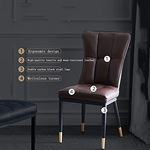 Chaises de salle a manger lot de 2 chaises d'appoint - 5