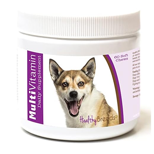 Healthy Breeds Norwegian Lundehund Multi-Vitamin Soft Chews 60 Count