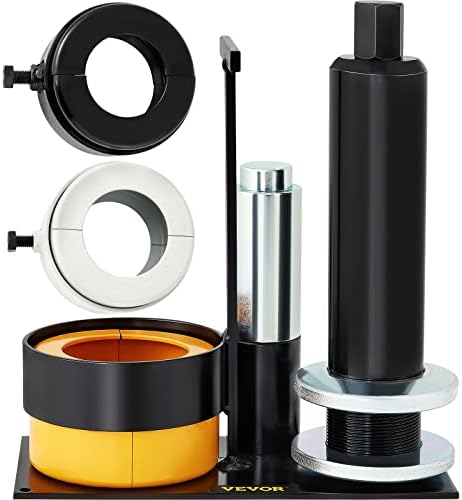 VEVOR Carrier & Pinion Bearing Puller, Compatible with Dana 30,40,50,60,70, 80, Ford 10.25" Bearings, Pinion Puller Tool with 3 Clamshells, 45# Steel Clamshell Bearing Puller for Auto Repair