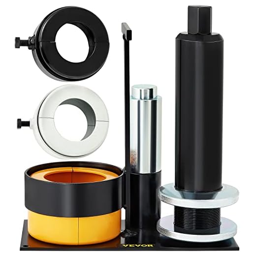 VEVOR Carrier & Pinion Bearing Puller, Compatible with Dana 30,40,50,60,70, 80, Ford 10.25" Bearings, Pinion Puller Tool with 3 Clamshells, 45# Steel Clamshell Bearing Puller for Auto Repair