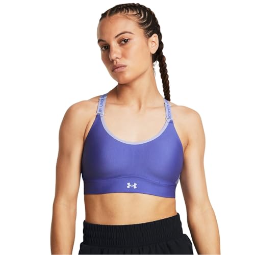 Image of Under Armour Women's Armour Mid Heathered Sports Bra