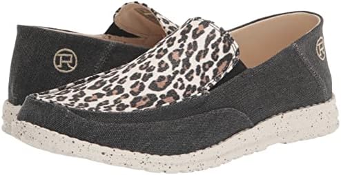 Roper Women's Hang Loose Slip On Loafer, Black, 7.5 | Image 6
