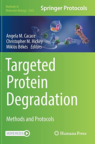 Ebook – Targeted Protein Degradation: Methods and Protocols 1 Edition ...