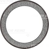 PRODUKT INFO: Wellendichtring, Kurbelwelle; Material: FPM (Fluor-Kautschuk); Innendurchmesser [mm]: 74; Außendurchmesser [mm]: 95; Höhe [mm]: 11; Bauart Radialwellendichtring: A SL; Drallart: ohne Drall; Hersteller: VICTOR REINZ; Lieferumfang: 1 Stück; Zustand: Neu