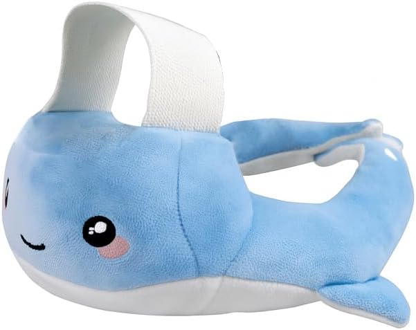 2-Pack Plush Whale Feeding Support Pillow – Parent-Assist Nursing Aid, Soft Arm Cushion, Comfortable & Washable image 2 of 5 B0FNJPPLGK