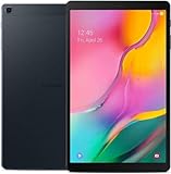 Samsung Galaxy Tab A 10.1' (2019, WiFi + Cellular) Full HD Corner-to-Corner Display, 32GB, Global 4G LTE Tablet & Phone GSM Unlocked SM-T515, International Model (Black) (Renewed)