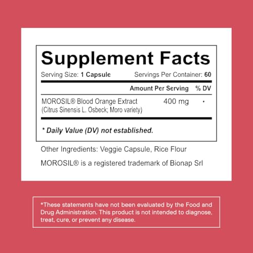 Solnuvi SNVMRS40060MG Morosil Clinically Tested C3G Supplement - Metabolism, Antioxidant thumb #1