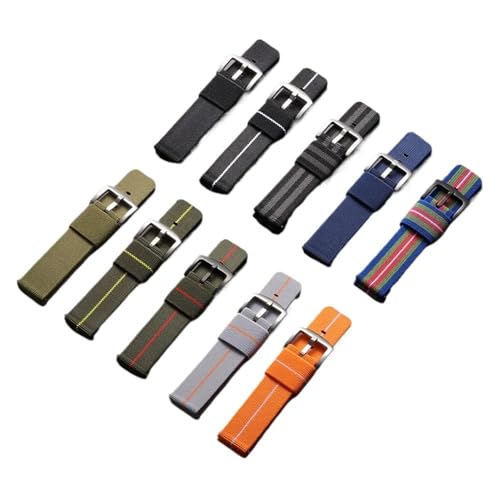 Correa de reloj de lona Cong Yi pulsera deportiva para evitar sudoracion en hombres y mujeres 2