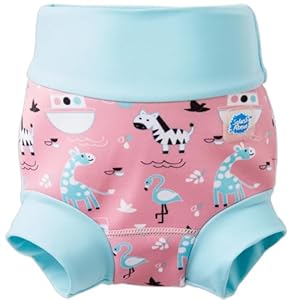 Splash About Happy Nappy Wiederverwendbare Schwimmwindel, Nina's Ark, 12-24 monate