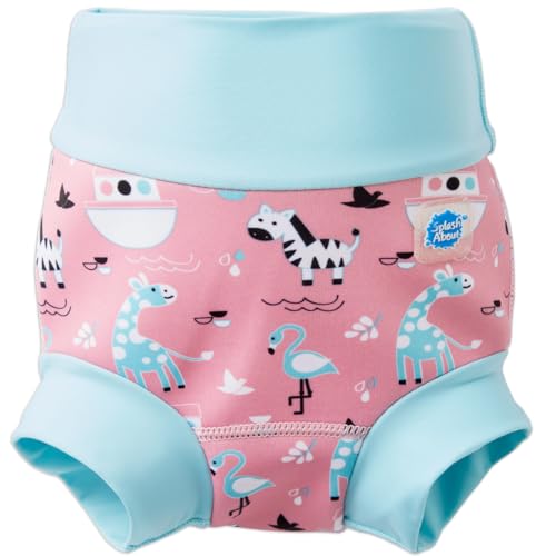 Splash About Happy Nappy Reusable Swim Diaper, Nina's Ark, 3-6 Months by Splash About - Used condition - US$9.00