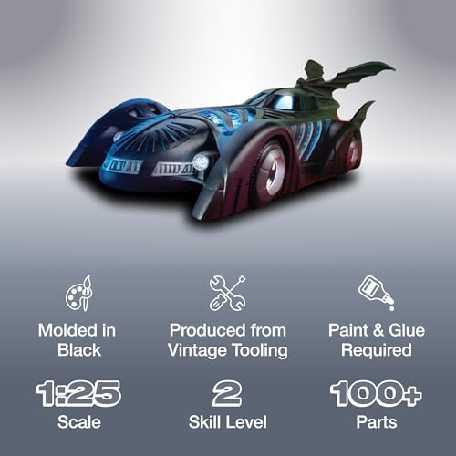 Modelo a escala 1:25 AMT Batmobile Batman Forever miniatura 2