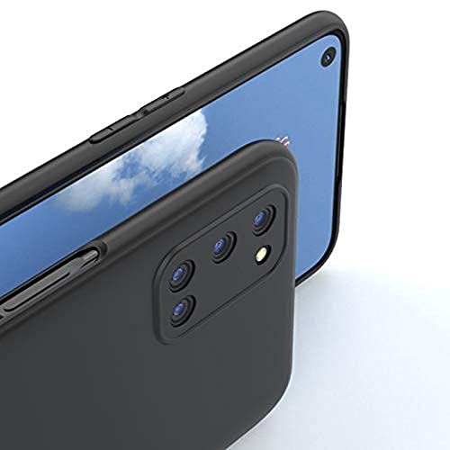 Image of Mobile Back Cover Case for Oppo A72, Cph2061, Cph2069, Padm00, Pdam10 (Silicone Case|CameraProtection|Black SC1510)