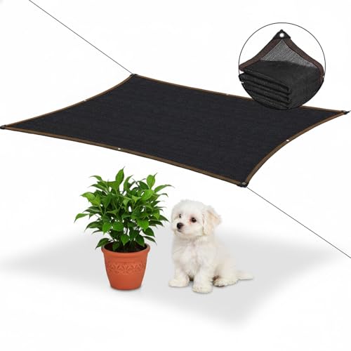 Garden Shade Cloth with Grommets for Plants, Patio and Outdoor Sun Heat Protection, 70% UV Block Shade Sail for Greenhouse, Chicken Coop, Poultry House and Pergola - Ioklin