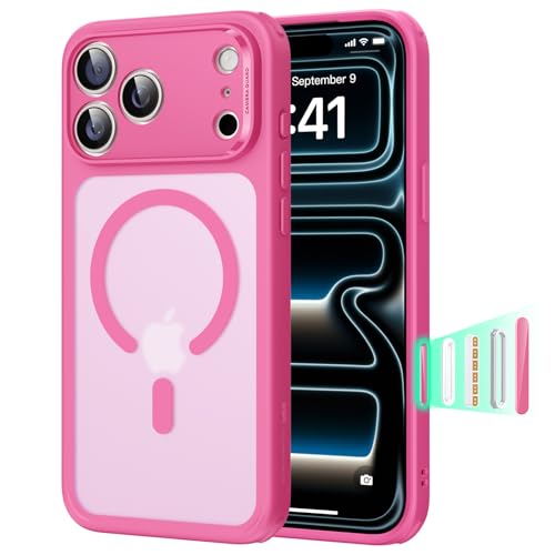 �y3�{�ČRMIL�K�i�EMagSafe�Ή��zESR iPhone 17 Pro �P�[�X ���C�����X�[�d �X�g���b�v�z�[���t�� �G�A�K�[�h�R�[�i�[ 25W�����[�d Qi2.2�Ή� 4H���ɋ����w�� ���h�~ ����~�� �w��h�~ �ϏՌ� �ω��� �}�O�l�b�g�X�}�z�P