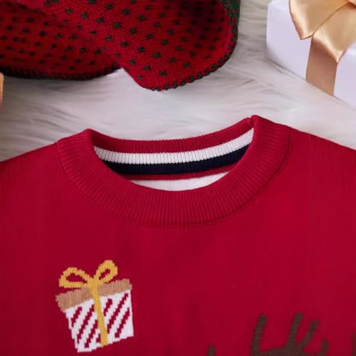 Pull de Noël enfant en matières de qualité supérieure avec capuche ajustable