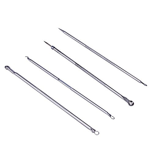 Kit de herramientas de eliminación de puntos negros, 4 unidades, herramienta de eliminación de manchas de acné de puntos negros, herramienta de eliminación de manchas Cover