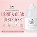 Skout's Honor Cat Urine & Odor Destroyer - Professional Strength, Plant-Powered, Cruelty-Free Urine Eliminator for Carpets and Indoor Living Spaces, 128 oz.