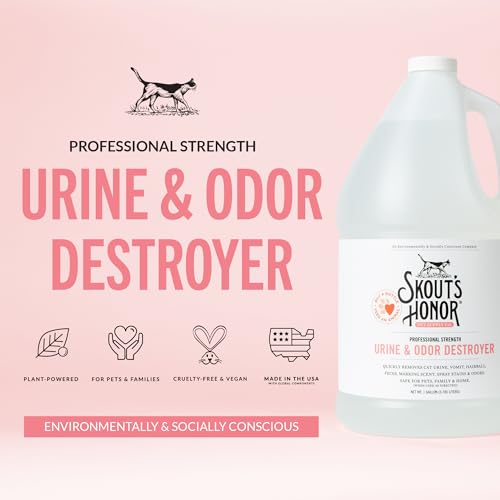 SKOUT'S HONOR Cat Urine and Odor Destroyer One Gallon Refill, 128 oz by SKOUT'S HONOR - Image 2