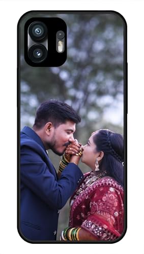 Image of NDCOM for Customised Nothing Phone 2 Back Cover | Nothing Phone2 Back Cover | Nothing Phone 2 Case | DIY Personalised Photo Design | Customized Gift Custom Text Name Printed Metal Case