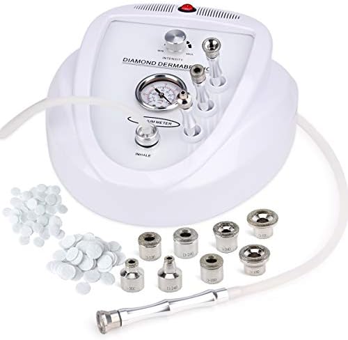 Diamond Dermabrasion Microdermabrasion Machine, TopDirect 65-68cmHg Suction Power Facial Skin Care Salon Professional Equipment for Home Use