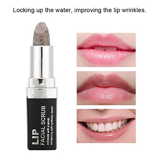 Lip Exfoliator Multifunction Lip Scrub Sticks Nourishing Lipstick Remove Cuticles Lip Film for Nourished Lips - Image 3