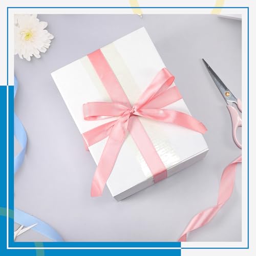 Image of Qilery 200 Pcs Shipping Boxes 8x6x4 Inch, Corrugated Mailers, White