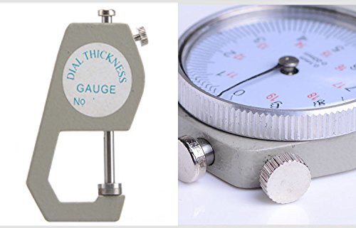 Calibrador de espesores con esfera para joyería, rango 0-20 mm, precisión 0,1 mm, marca TC, modelo TDC-20 miniatura 4