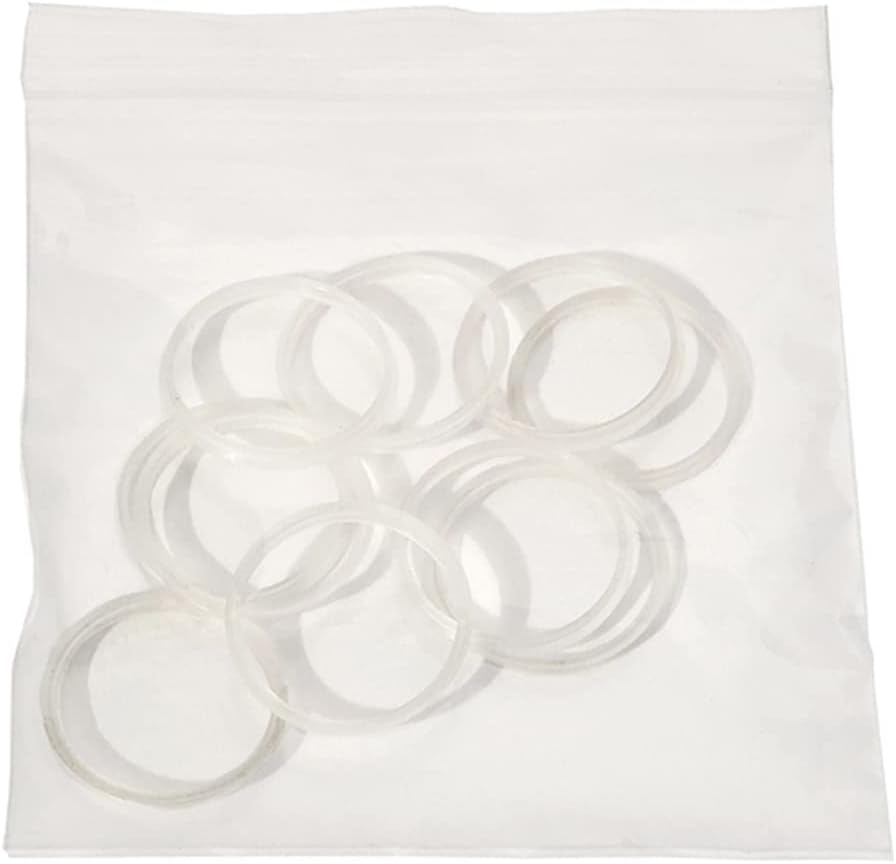 Hybex B3000-RIN Polypropylene Replacement Sealing Ring for Media Storage Bottle, GL45 Thread Size (Pack of 10)