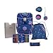 Produktbild DerDieDas Schulrucksack 5-tlg. Ergoflex Superlight Deep Ocean 2023