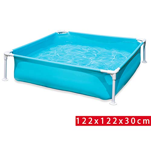 WRJ Deck Plane Rectangular Dustproof Waterproof Foldable Easy Cover Pools Outdoor Beach Summer Party Multifunctional Indoor Playground Space Fishpond Pet Pool Paddling Pool,Style 4