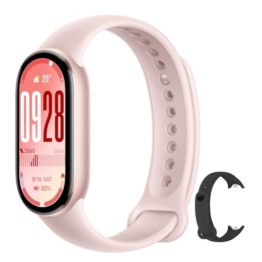 Xiaomi Smart Band 10 - Pulsera de Actividad, Autonomía de hasta 21 días, 1.72" Pantalla AMOLED con Tasa de refresco de 60 Hz, 5ATM,Sensor de Frecuencia Cardíaca, App Mi Fitness, Rosa-(Versión ES)