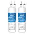 Waterdrop WD-F38 Replacement for W10295370A, Everydrop® Filter 1, EDR1RXD1, EDR1RXD1B, P8RFWB2L, P4RFWB, Kenmore® 46-9081, 46-9930, Refrigerator Water Filter, 2 Filters