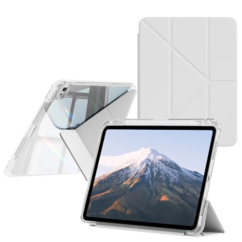 Protection iPad 11 2025 mode portrait paysage pour visioconférence et bureau